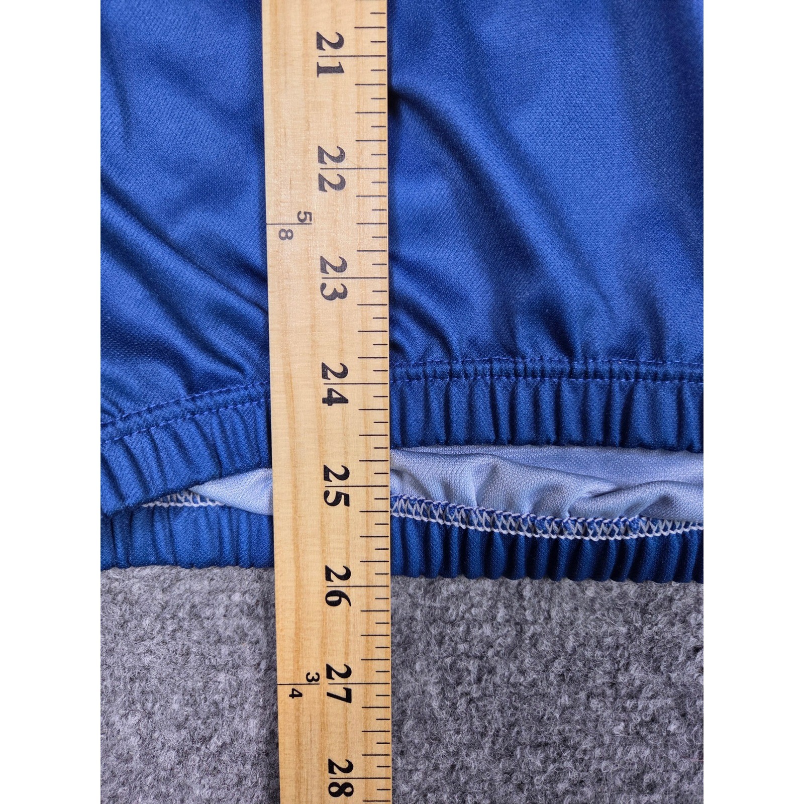 De Marchi Cycling Jersey Mens Medium 1/4 Zip Blue 50th Anniversary Made in Italy