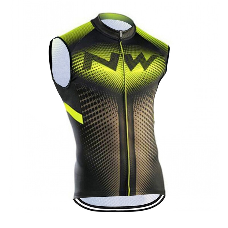 Summer Breathable Cycling Jersey Vest Mens Bike Sleeveless Shirt Bicycle Jerseys
