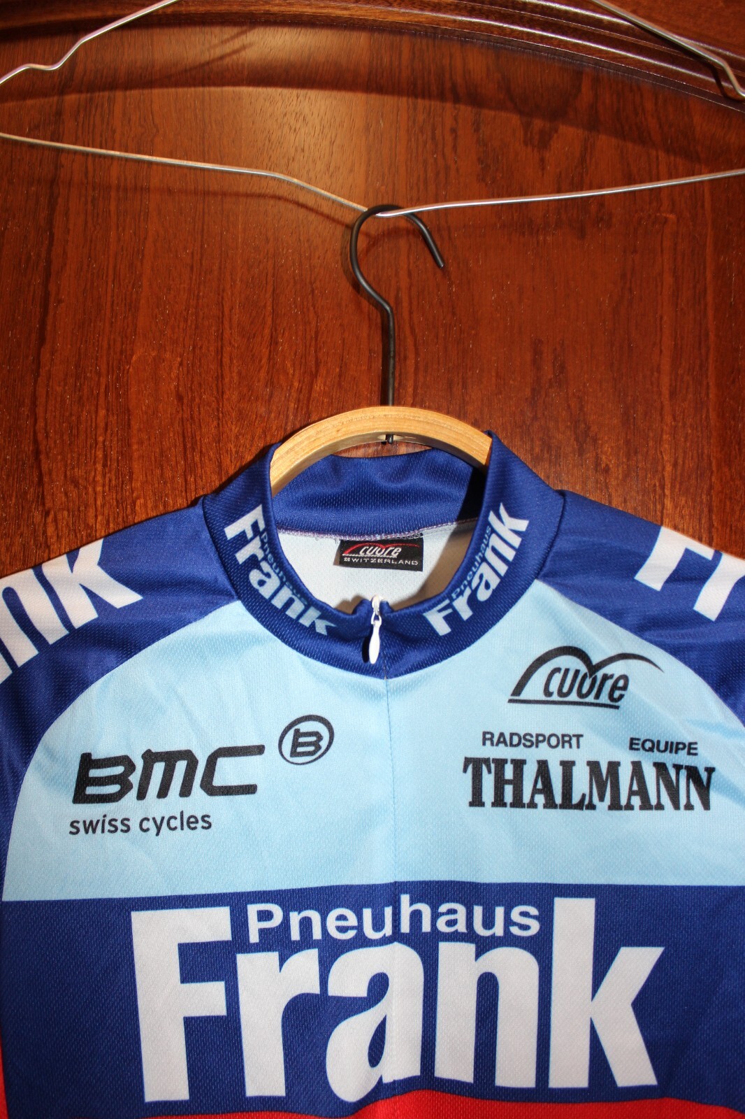 Vintage BMC Pneuhaus Frank Michelin Cycling Team-Jersey & Bib Shorts Full Kit-M