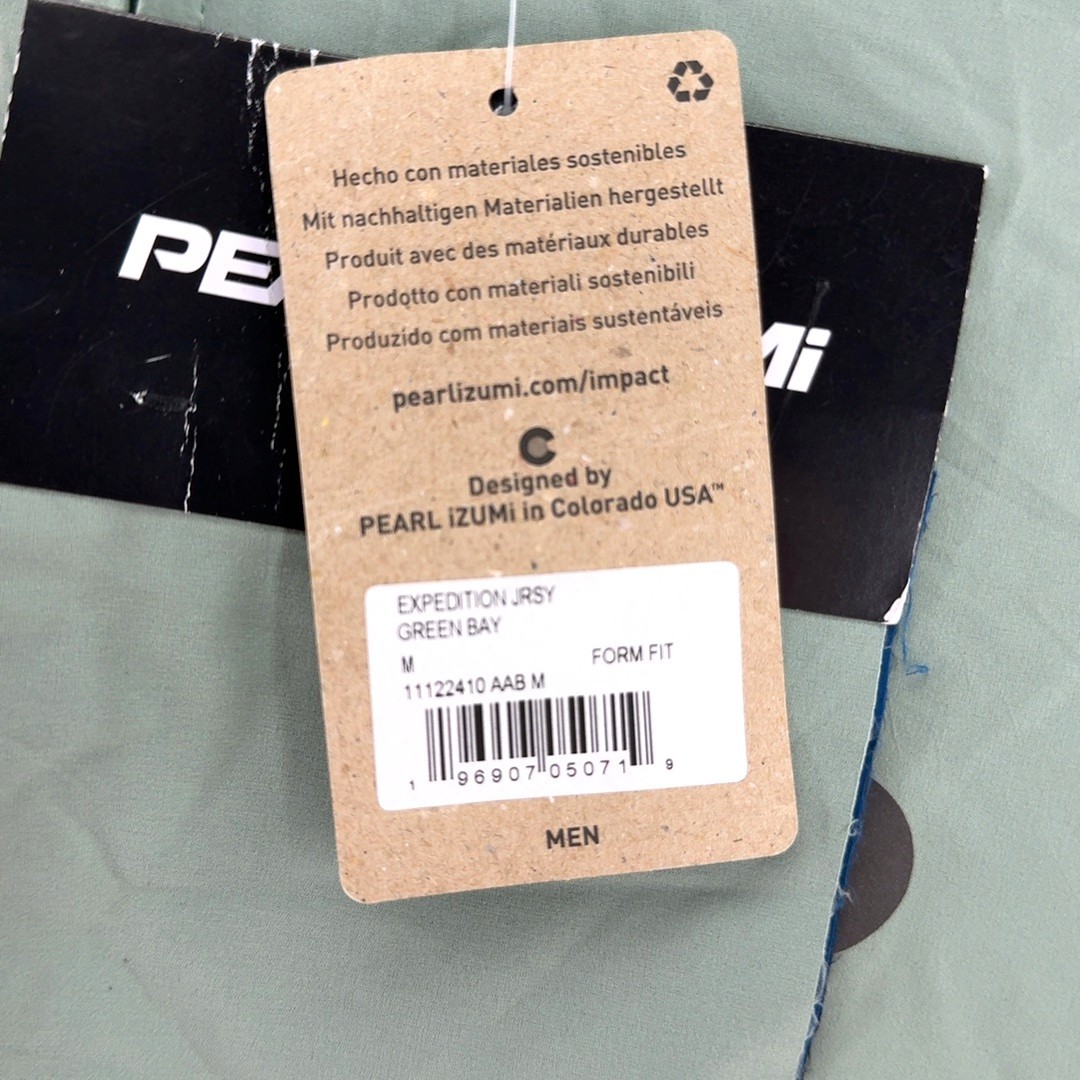 Pearl Izumi Expedition SS Jersey Men’s Medium Green Bay
