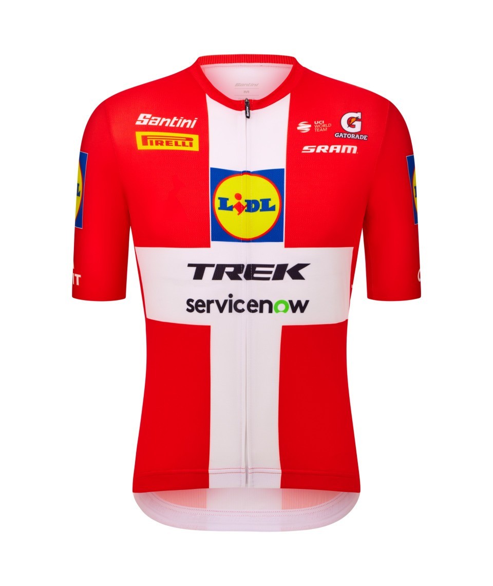 2026 LIDL TREK – DENMARK NATIONAL CHAMPION JERSEY – by Santini