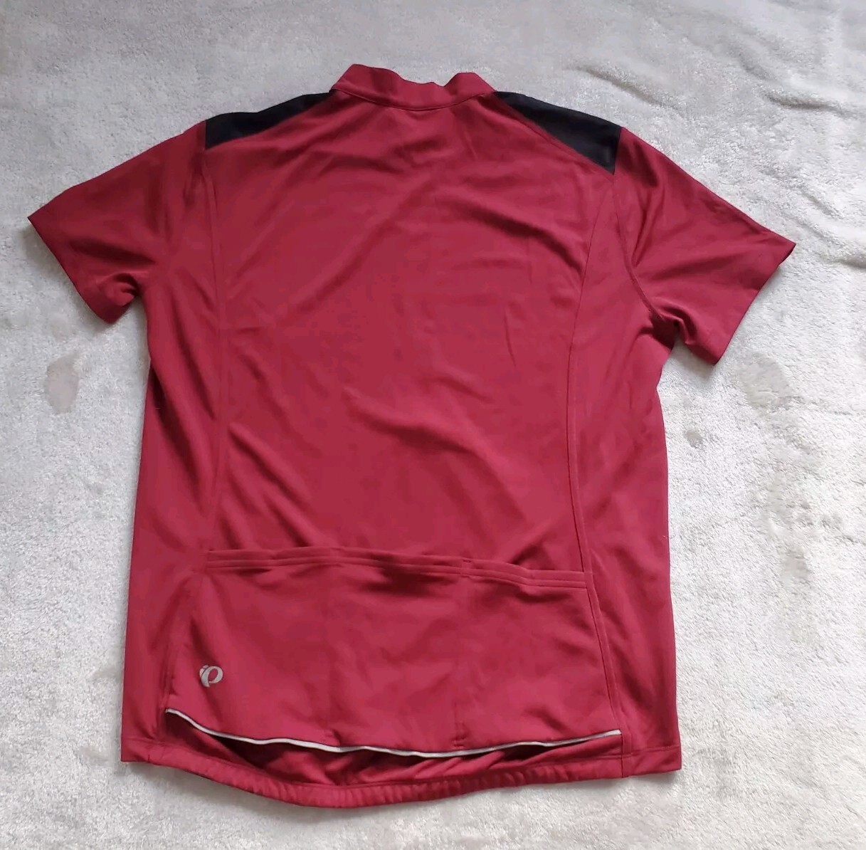 Pearl Izumi Select Cycling Jersey 1/2 Zip Mens Medium Maroon Red