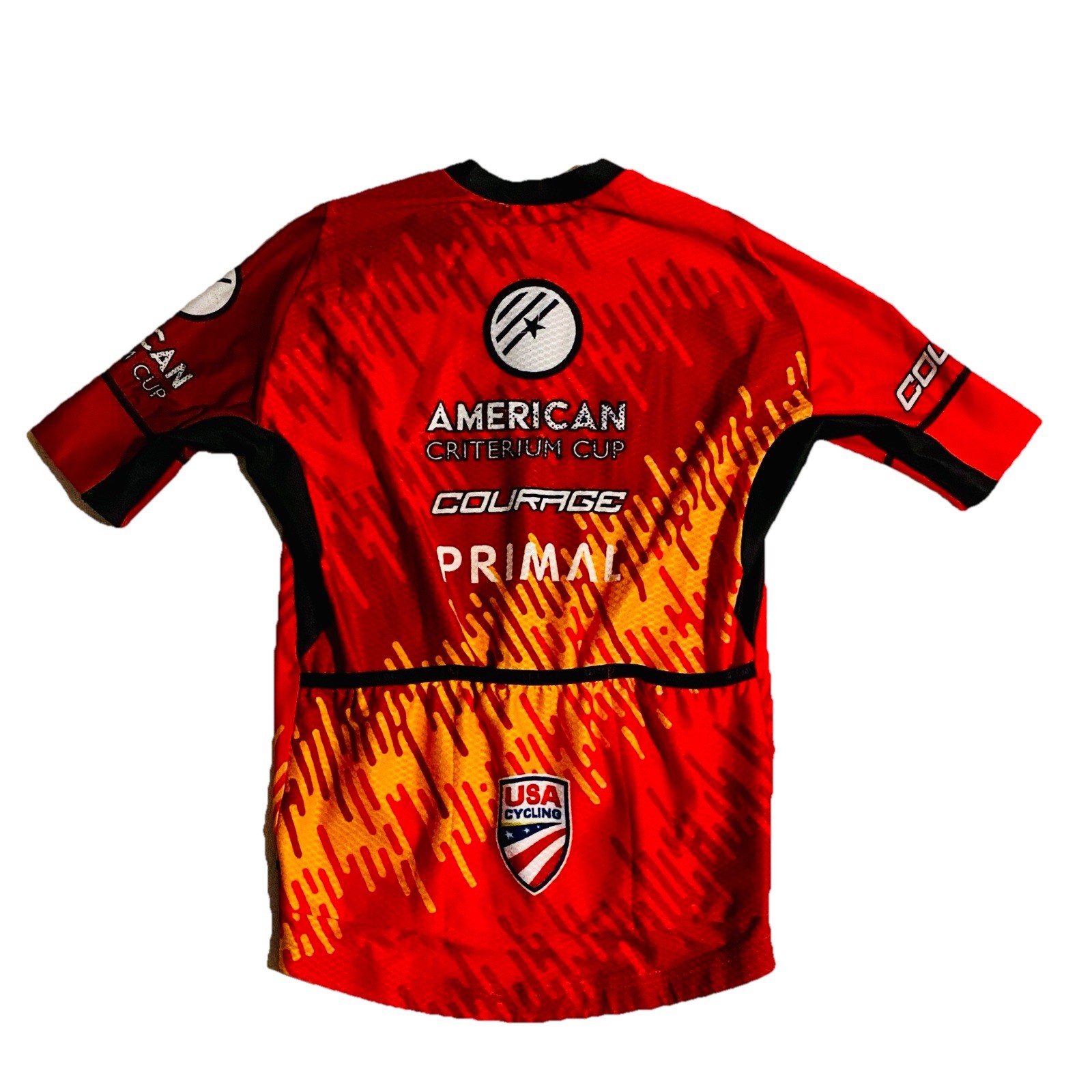 Women’s 2024 Primal ACC Leaders Aero SS Cycling Race Jersey, Red, Size Small