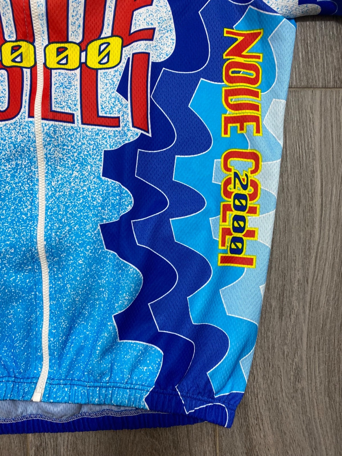 Vintage Nove Colli 2000 Cycling Jersey VB Italy Full Zip Men’s XXL