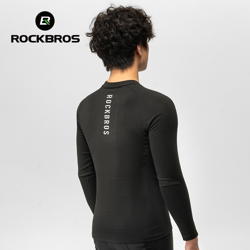 ROCKBROS Winter Fleece Warm Cycling Wear Long Sleeve Comfortable Underwear