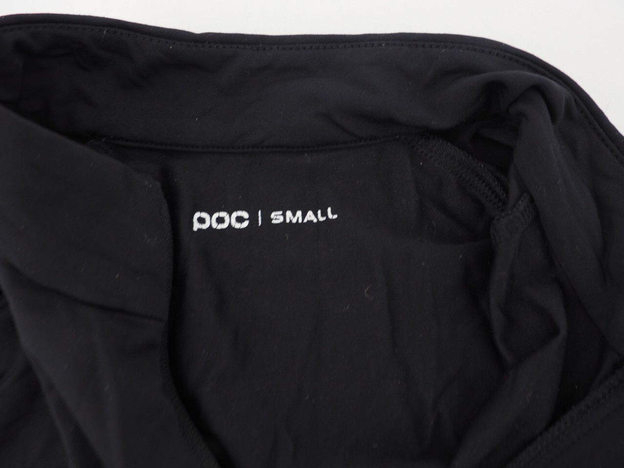 POC Men’s Long Sleeve Full Zip Cycling Jersey Size Small Black