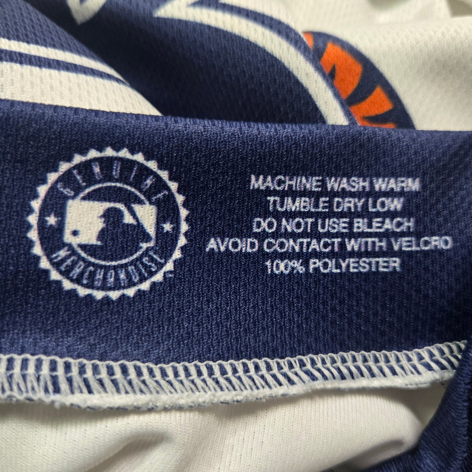 VOmax Detroit Tigers MLB Cycling Jersey Mens 3XL White Navy Blue Quarter Zip