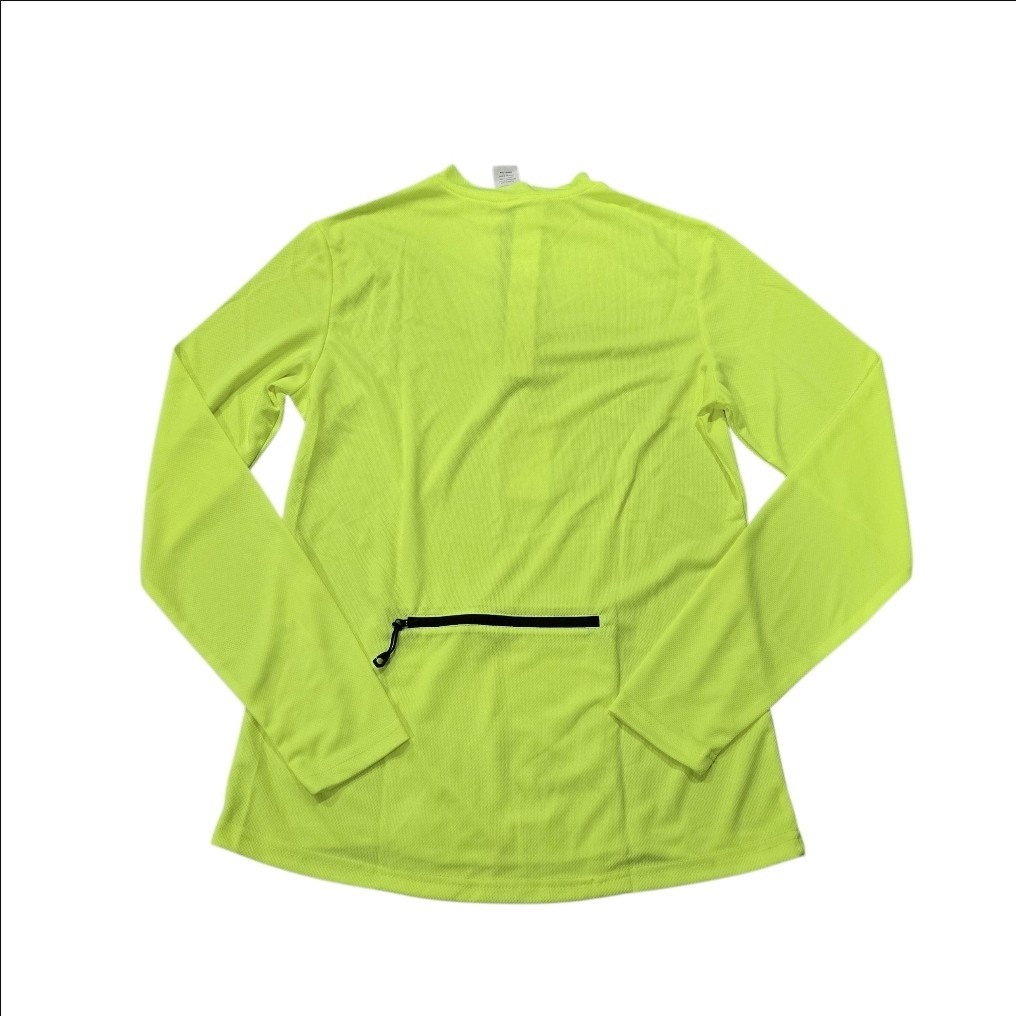 Men’s Long Sleeve Shirt Cycling Jerseys Green Size Small