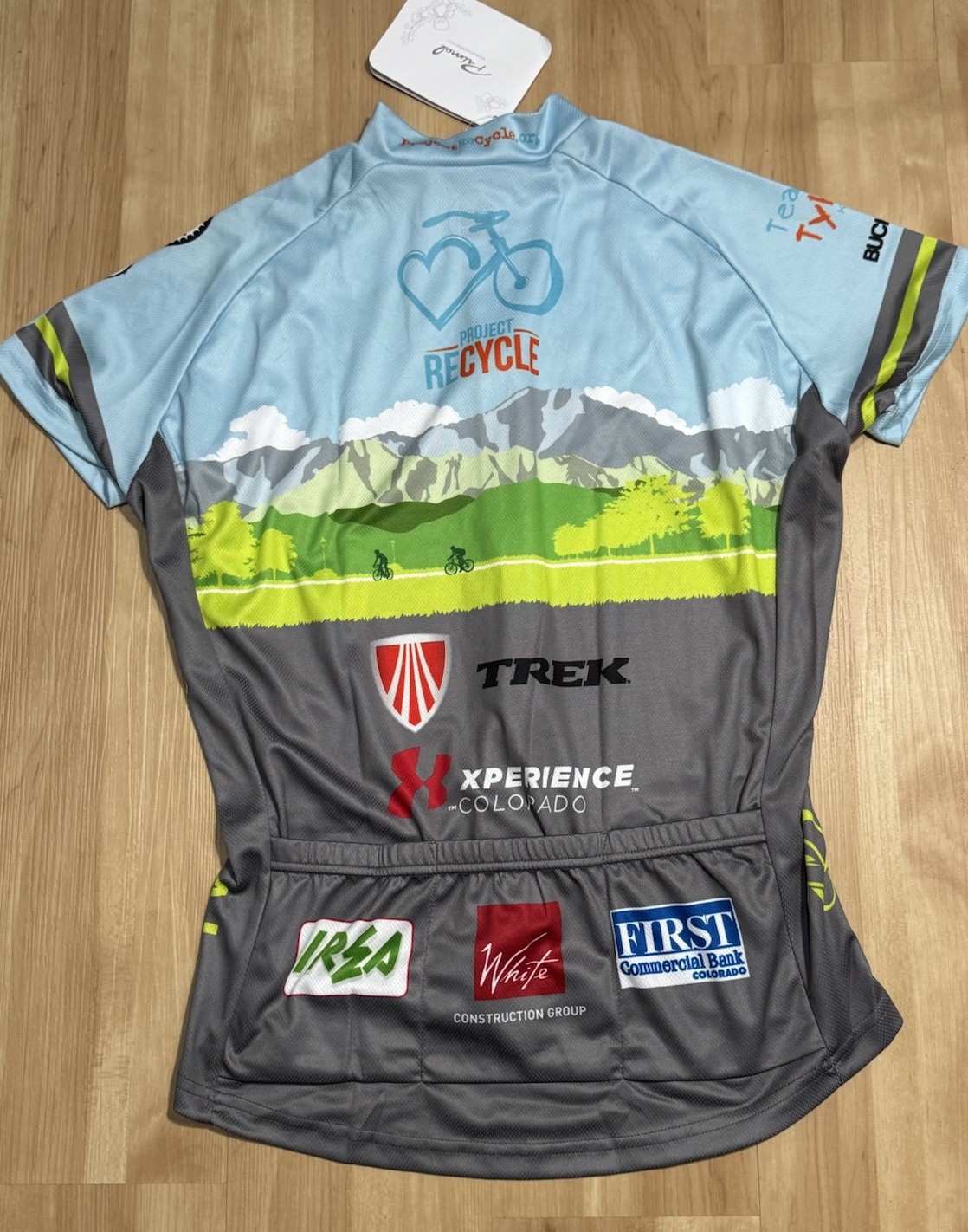Primal Wear Women’s Cycling Jersey M NWT Project Recycle 2014 Sport Cut