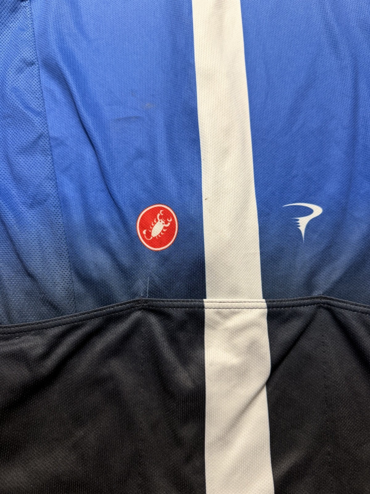 RARE CYCLING SHORT SLEEVE SHIRT JERSEY TRIKOT SKY CASTELLI ORIGINAL SIZE M