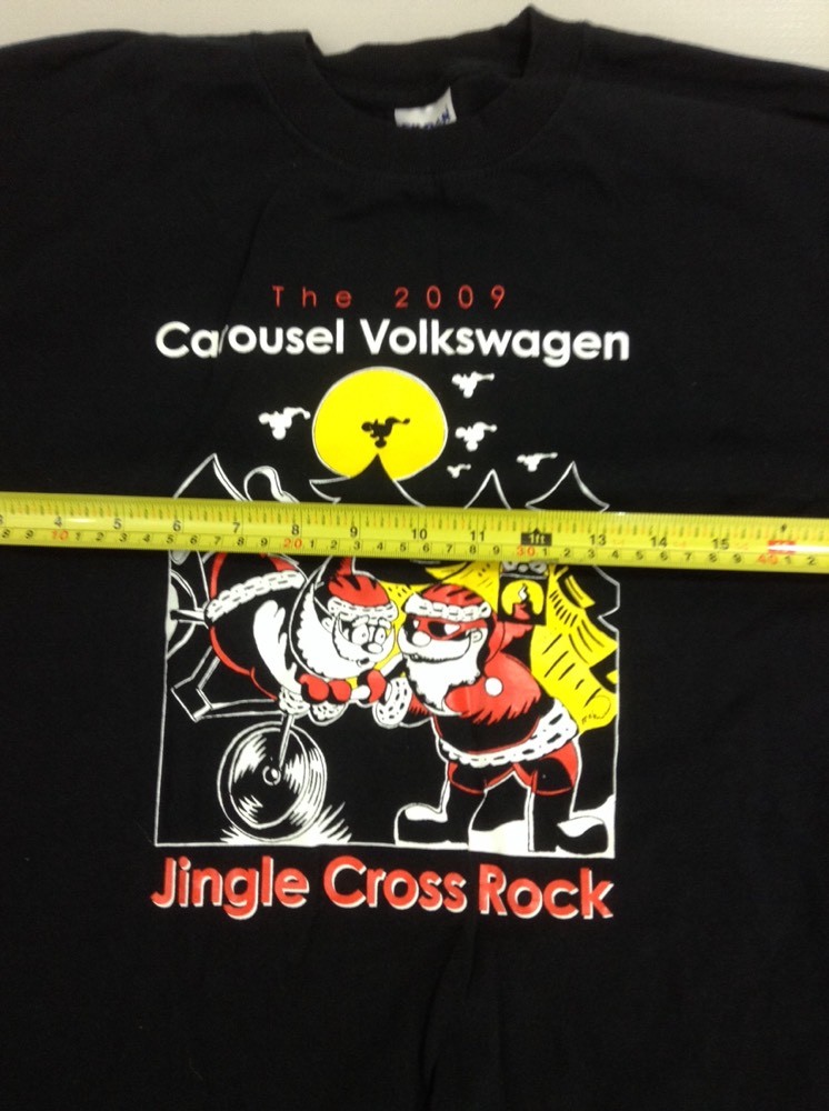 Gildan Jingle Cross Rock Long Sleeve Casual T Shirt Medium M (5617-70)