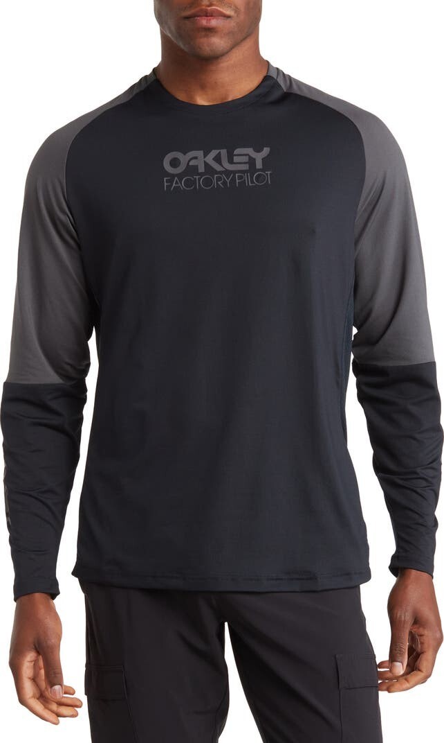 ~New~ Oakley Factory Pilot MTB Jersey Long Sleeve Jersey T- Shirt Technical