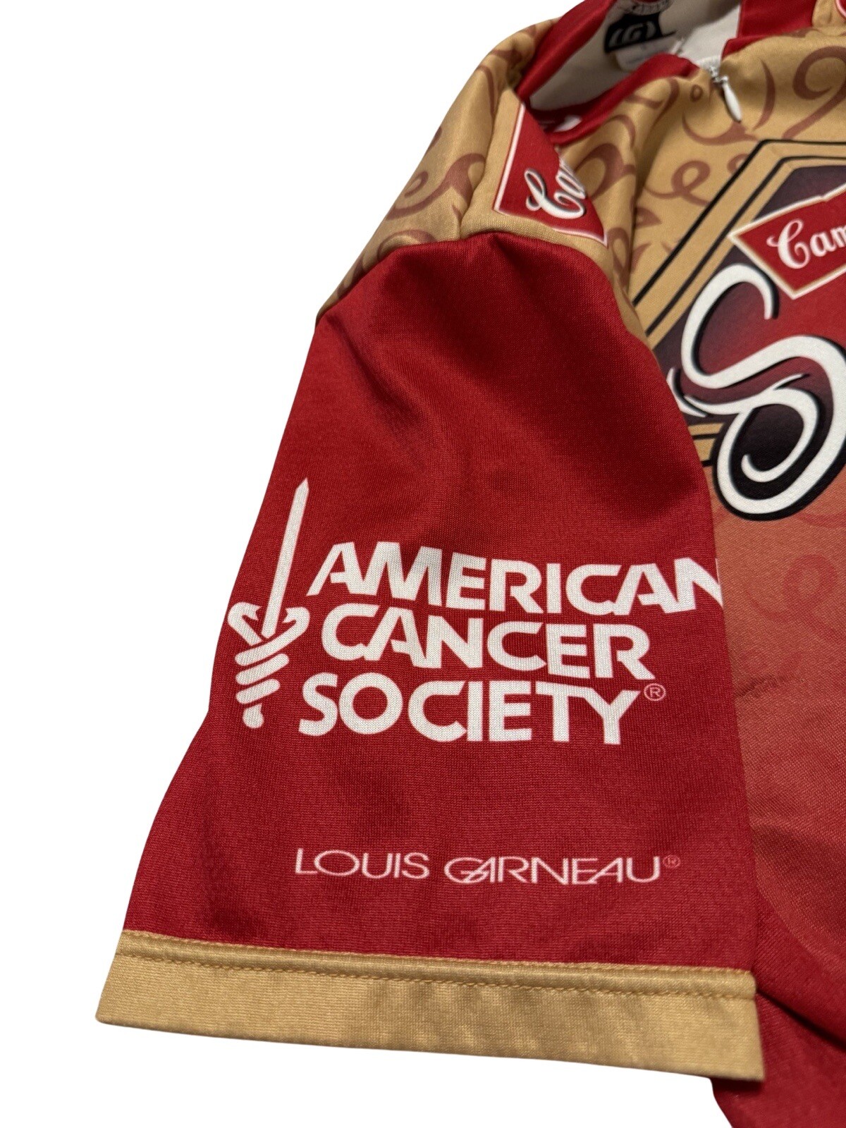 Louis Garneau Cycling Jersey Men M Campbell’s Select American Cancer Association