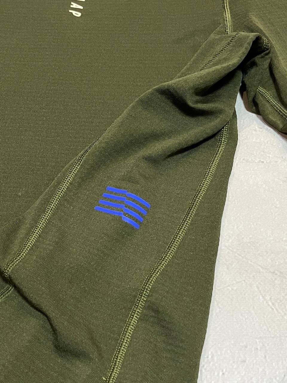 MAAP Cycling Thermal Base Layer, Long Sleeve, Olive Green, Men’s Size L