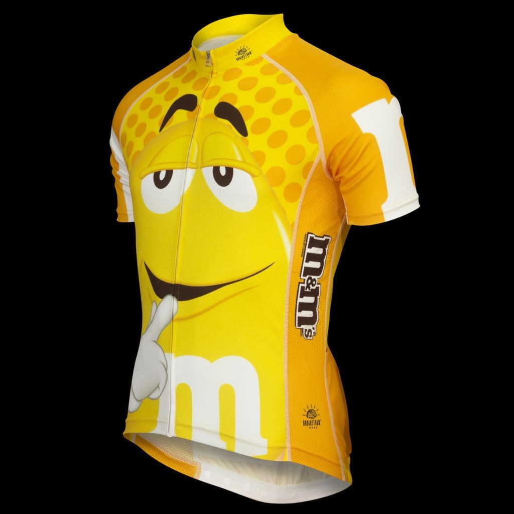 M&M’s “Signature” Men’s Cycling Jersey – Blue (Small) – 50% OFF!
