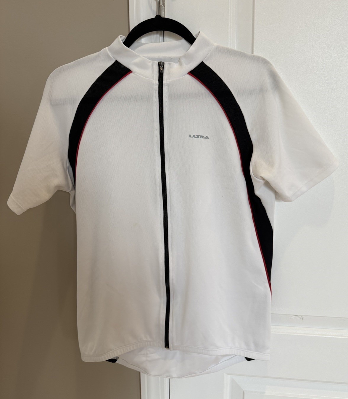 Ultra Performance Cycling Short Sleeve Jersey Women’s Size L Pockets Full Zip