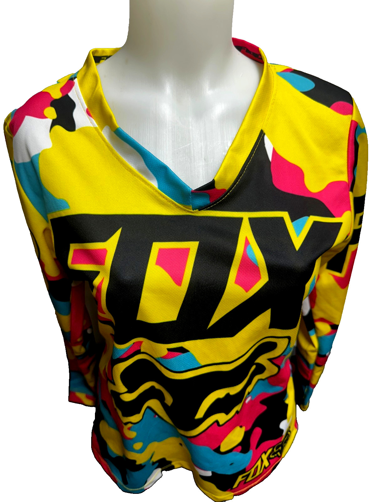 Fox Racing Multicolor Long Sleeve Jersey Women’s SZ: M – Used