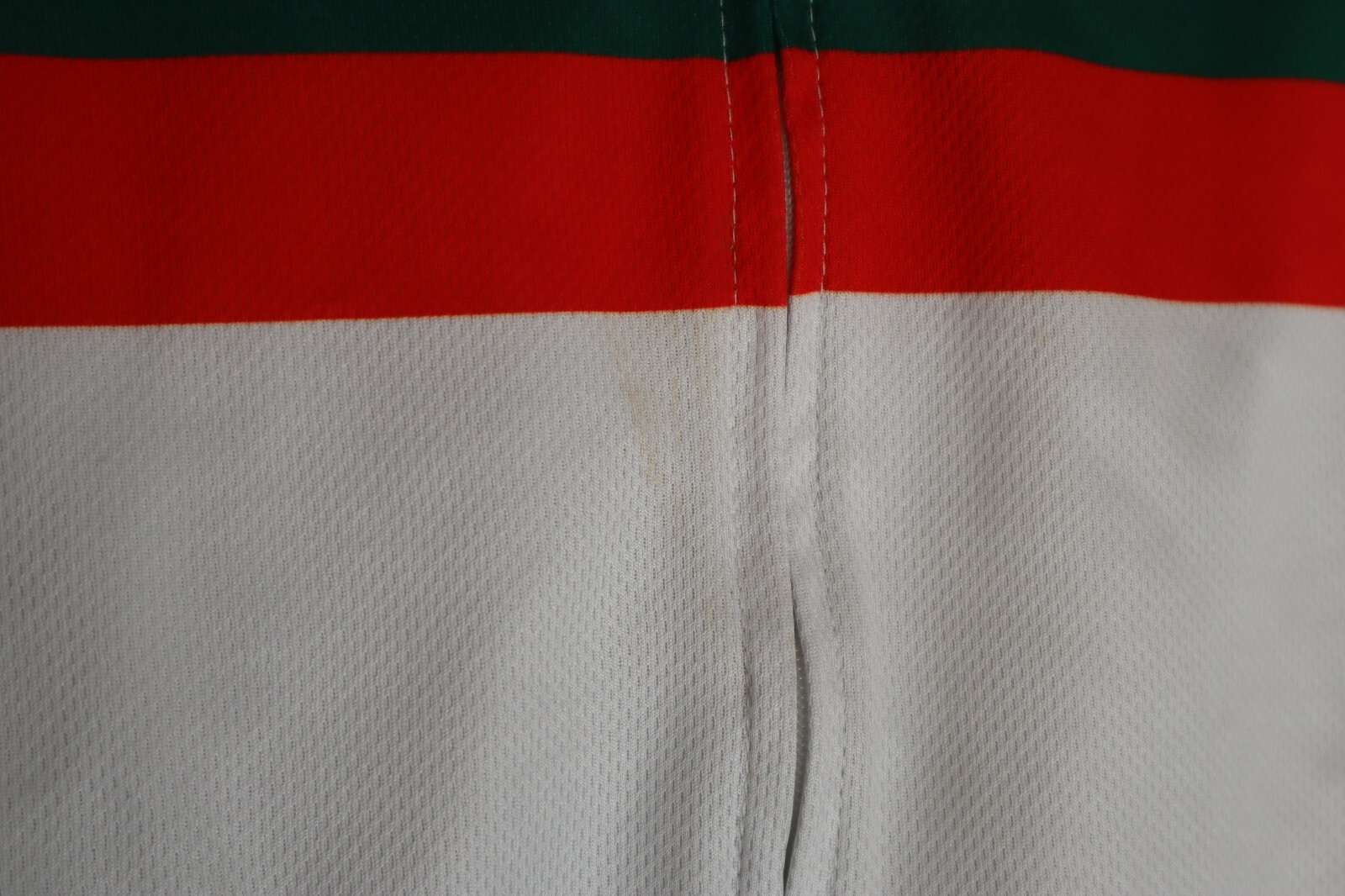 Castelli Men’s Size Large Multi Color Cycling Jersey Full Zip w/ Pockets Flaws