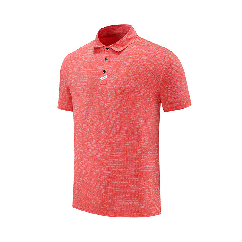 Men’s Sports Shirt Reflective Stripes Quick Dry Collar Various Colors Clothes