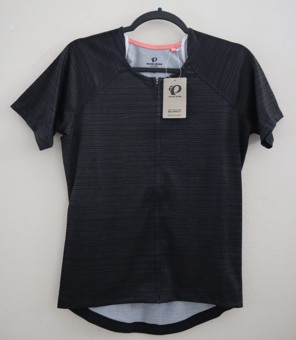 Pearl Izumi Womens Size Medium Black Canyon Graphic Jersey Mountain Biking Shirt