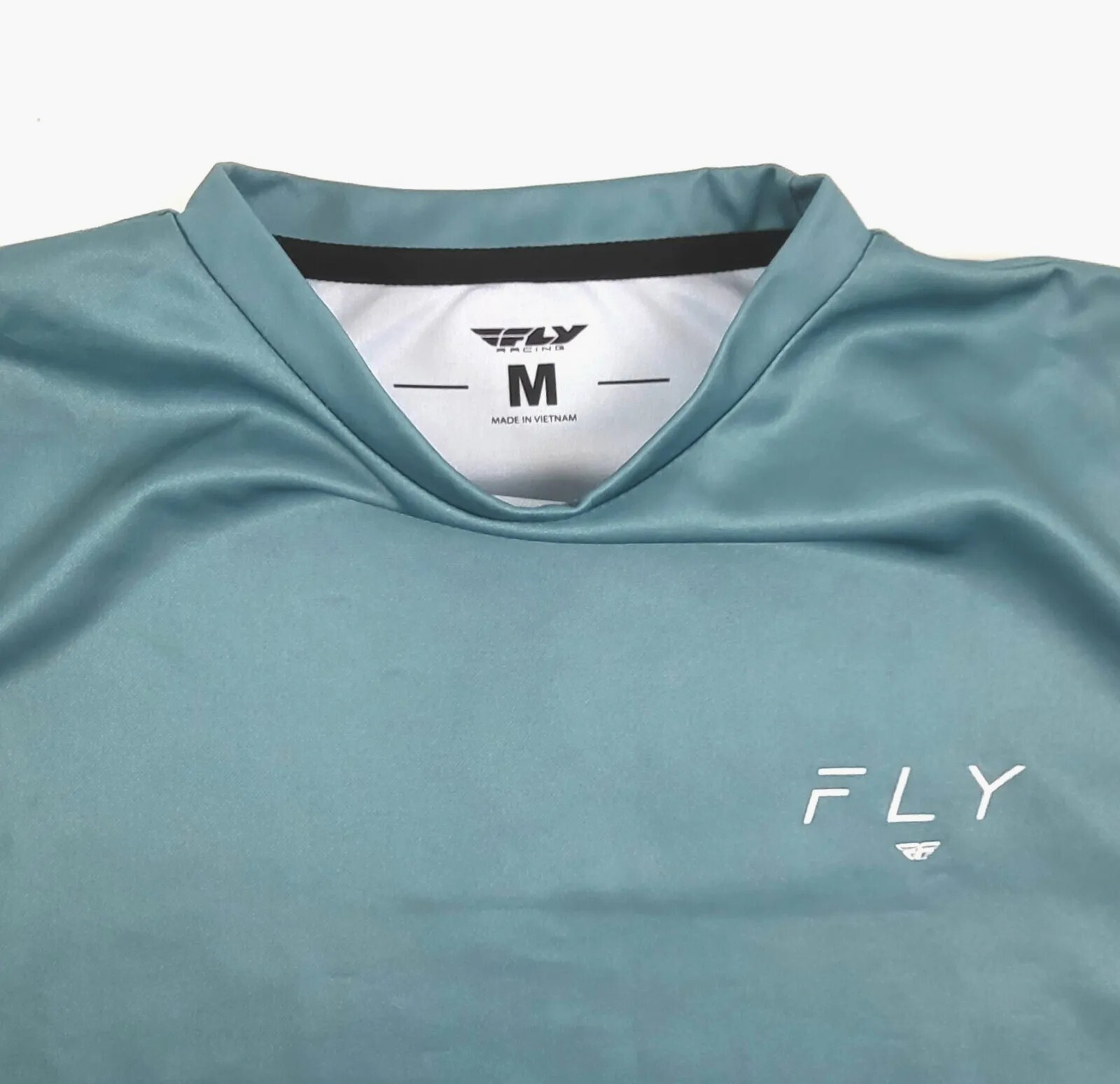 Fly Racing Men’s Action Mountain Bike Jersey Size Medium Evergreen MTB BMX MX