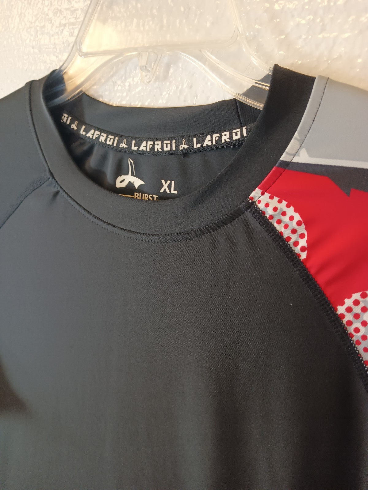 Mens Lafroi Preformance Burst Cycling Top Size XL Long Sleeve Compression