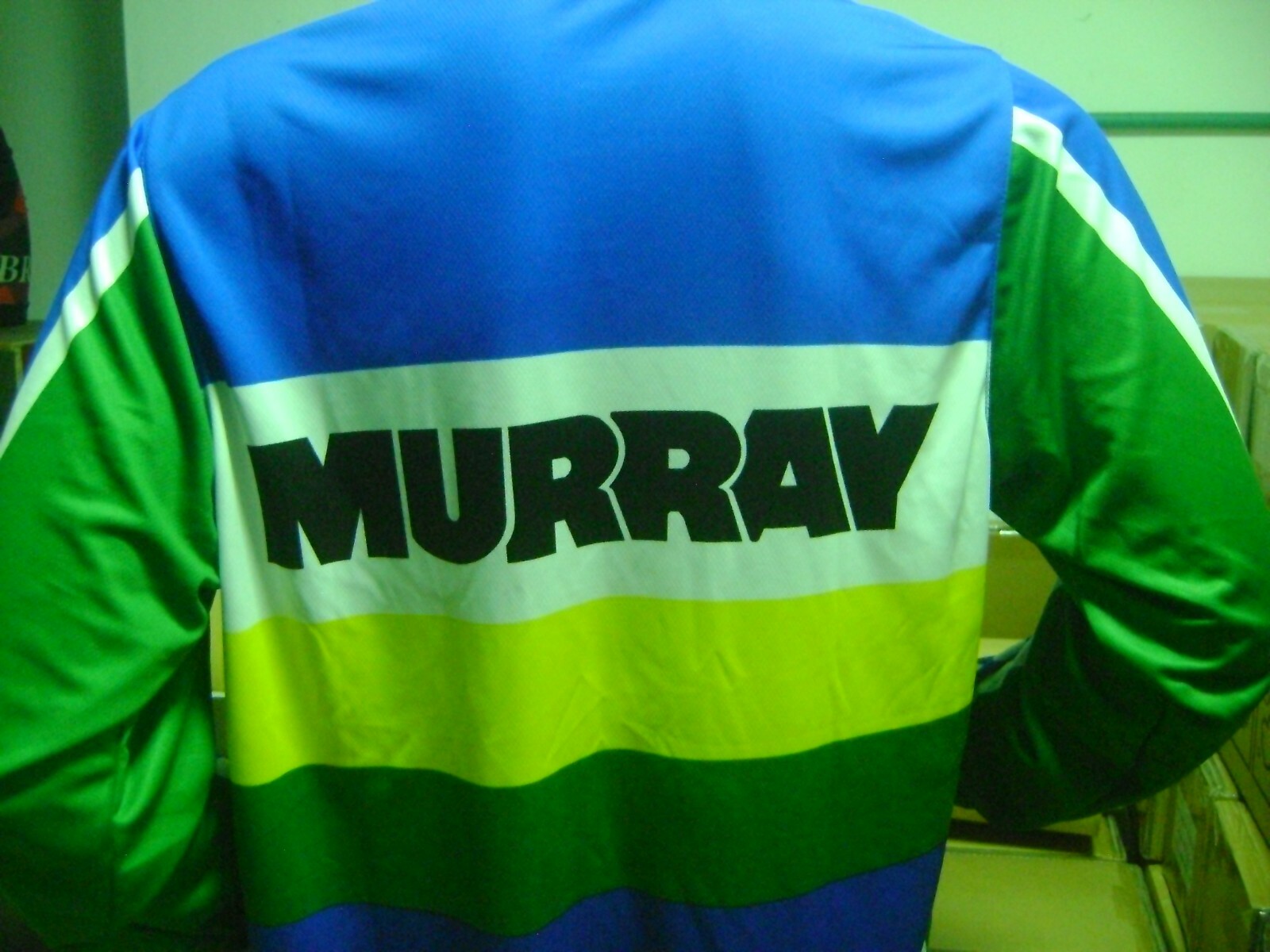 MURRAY OLD SCHOOL BIKE JERSEY CLASSIC BMX JERSEY RACE BIKE SHIRT BMX SIZE XL