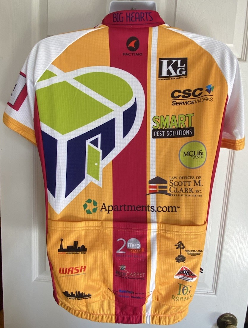 NWT Pactimo Full Zipper 3 Pocket Bicycle Cycling Jersey Shirt – Men’s Size L
