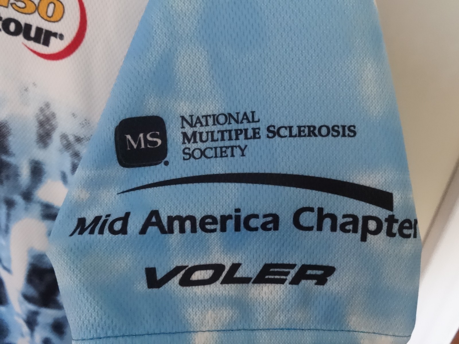 Voler EUC MS 150 Bike Tour Half Zip Cycling Bike Jersey Shirt Men XL Jersey # 1