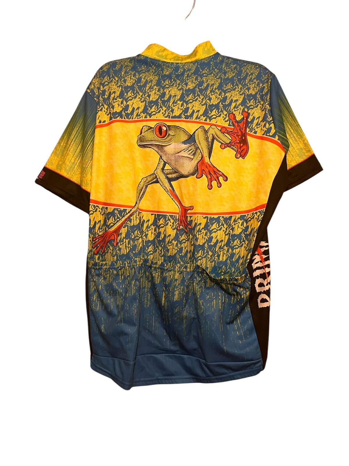 VTG Primal Wear Cycling Jersey Frog AOP Racing Earth Bicycle Nature Sz ~ XL