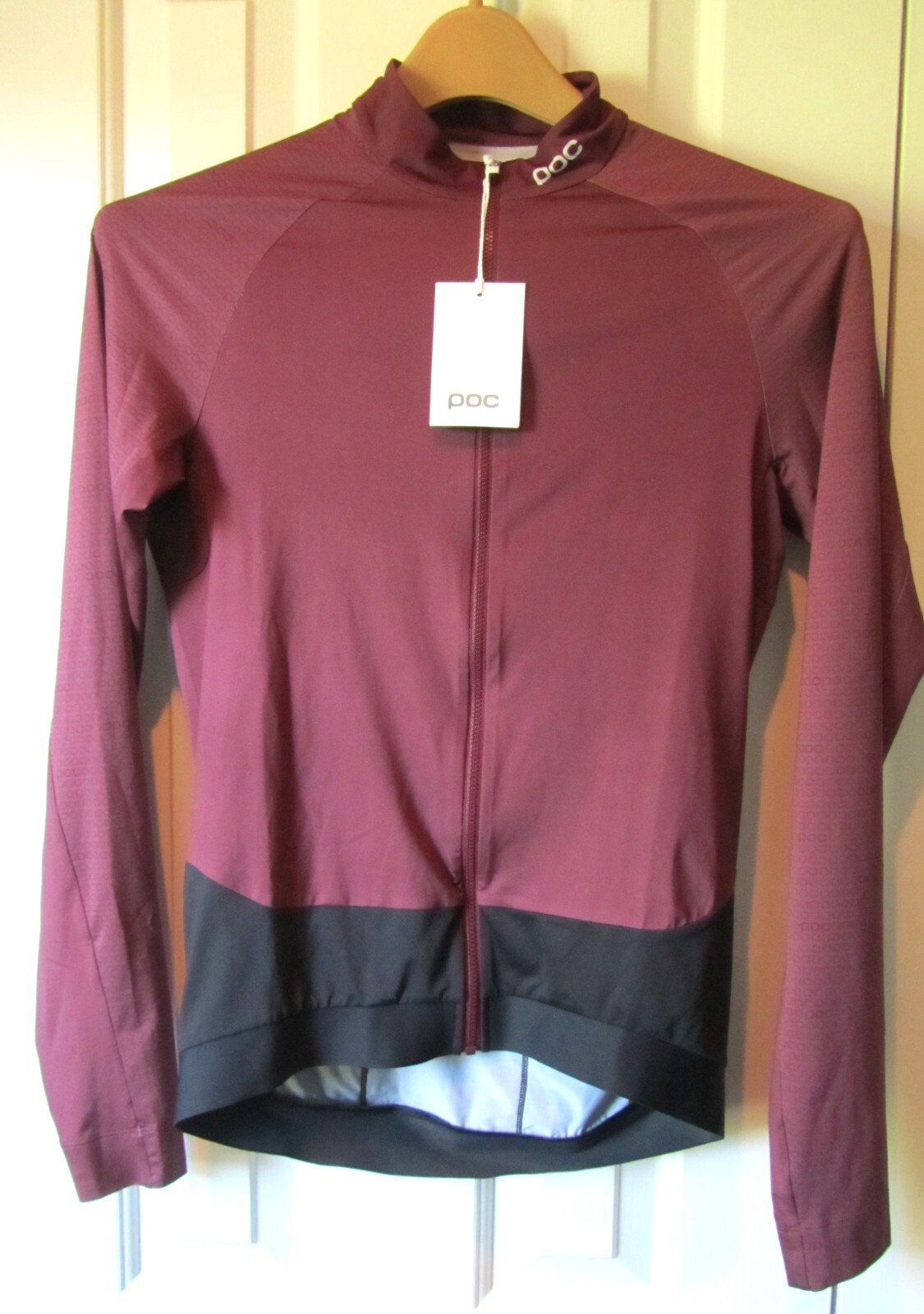 New POC Sports Women’s Essential Road Long Sleeve Jersey Propylene Red Med NWT