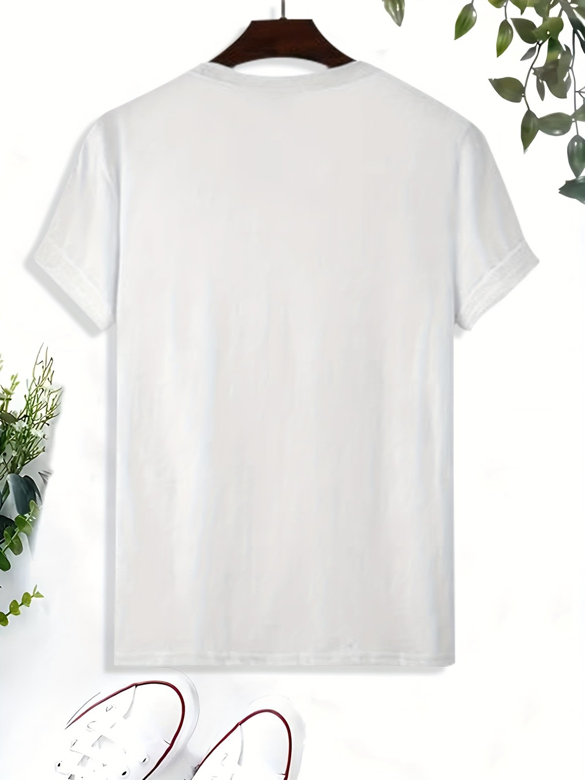 Men’s Fashion Casual Printed Short Sleeve♪