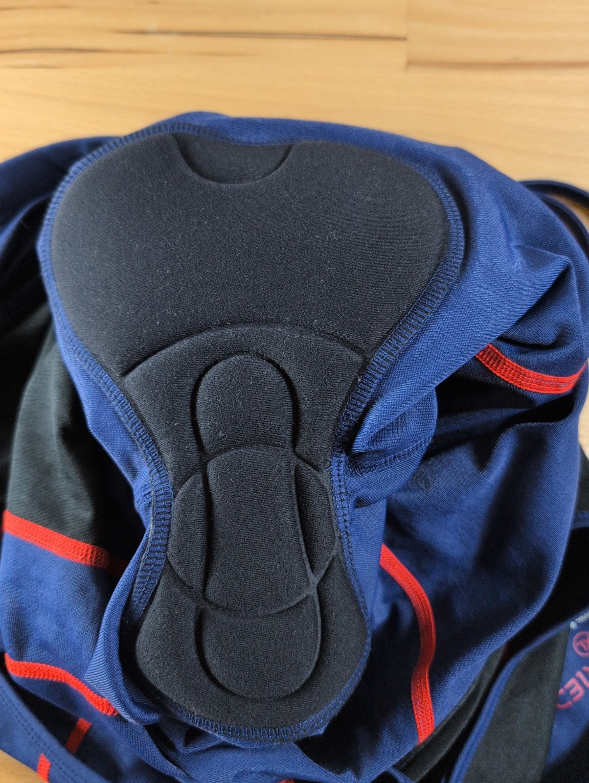Sundried Triathlon Cycling One Piece Jersey Zip Up Back Padded Seat Blue XL