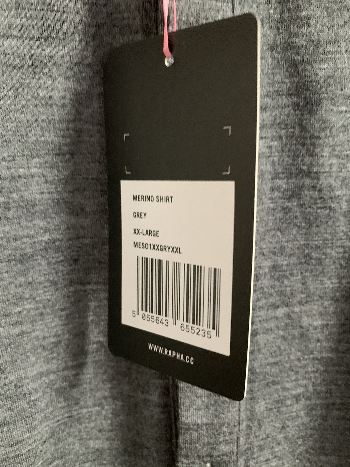 NEW GRAY RAPHA 100% MERINO WOOL LONG SLEEVE SHIRT CYCLING XXL – Casual Leisure