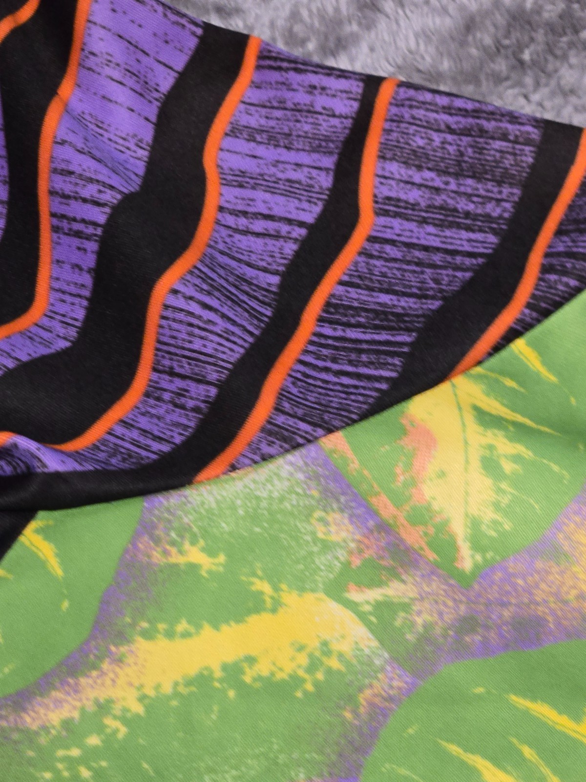 Vintage Primal Wear Cycling Jersey Zip Tree Frog Bike Bright Colorful Size MED.