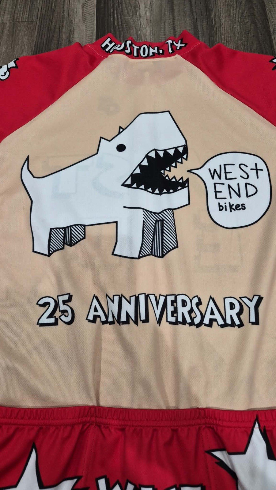 Champion System West End Bikes 25th Anniversary Cycling Jersey XXL 1/4 Zip