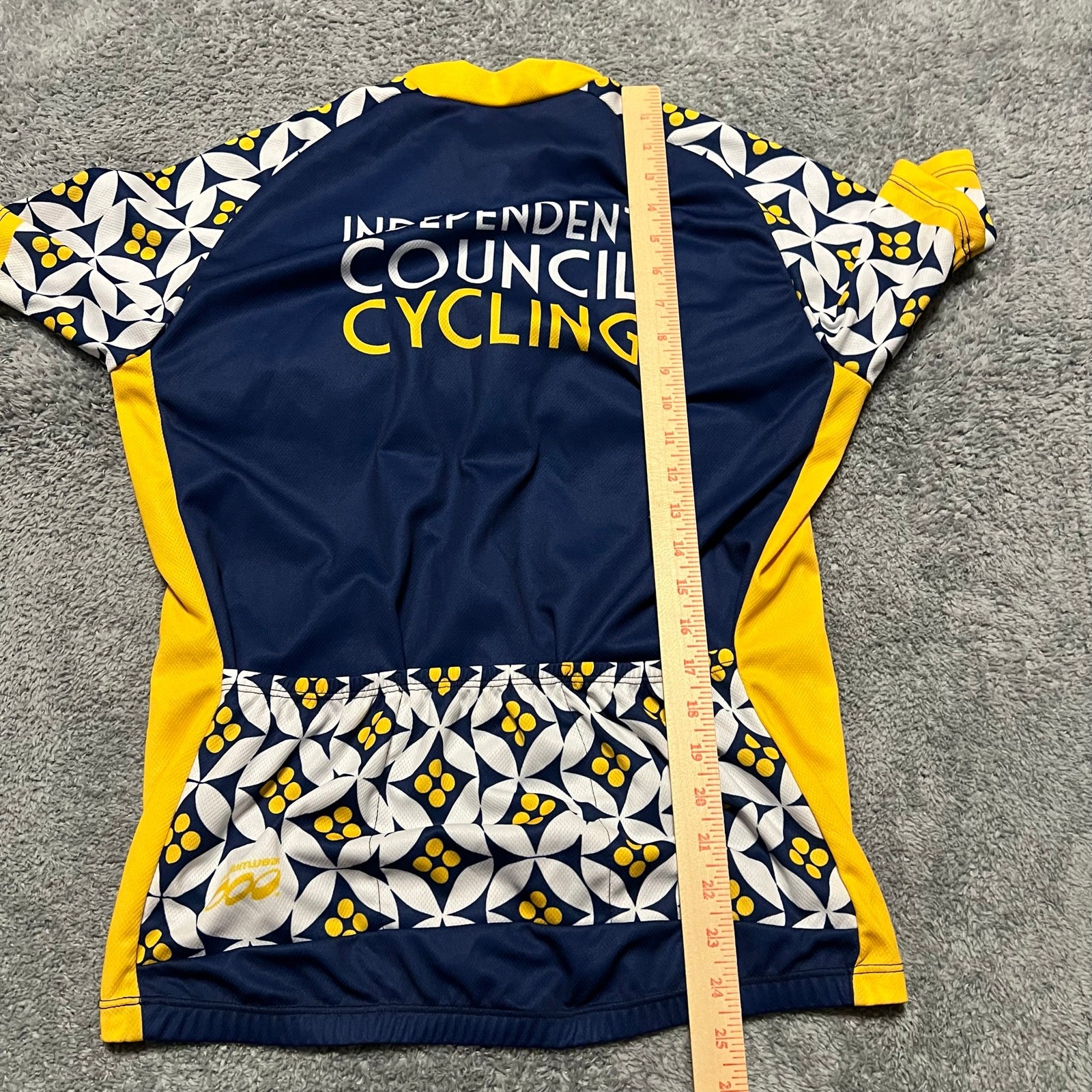 Podiumwear Cycle Jersey Shirt Mens Medium Performance Cycling Pocket