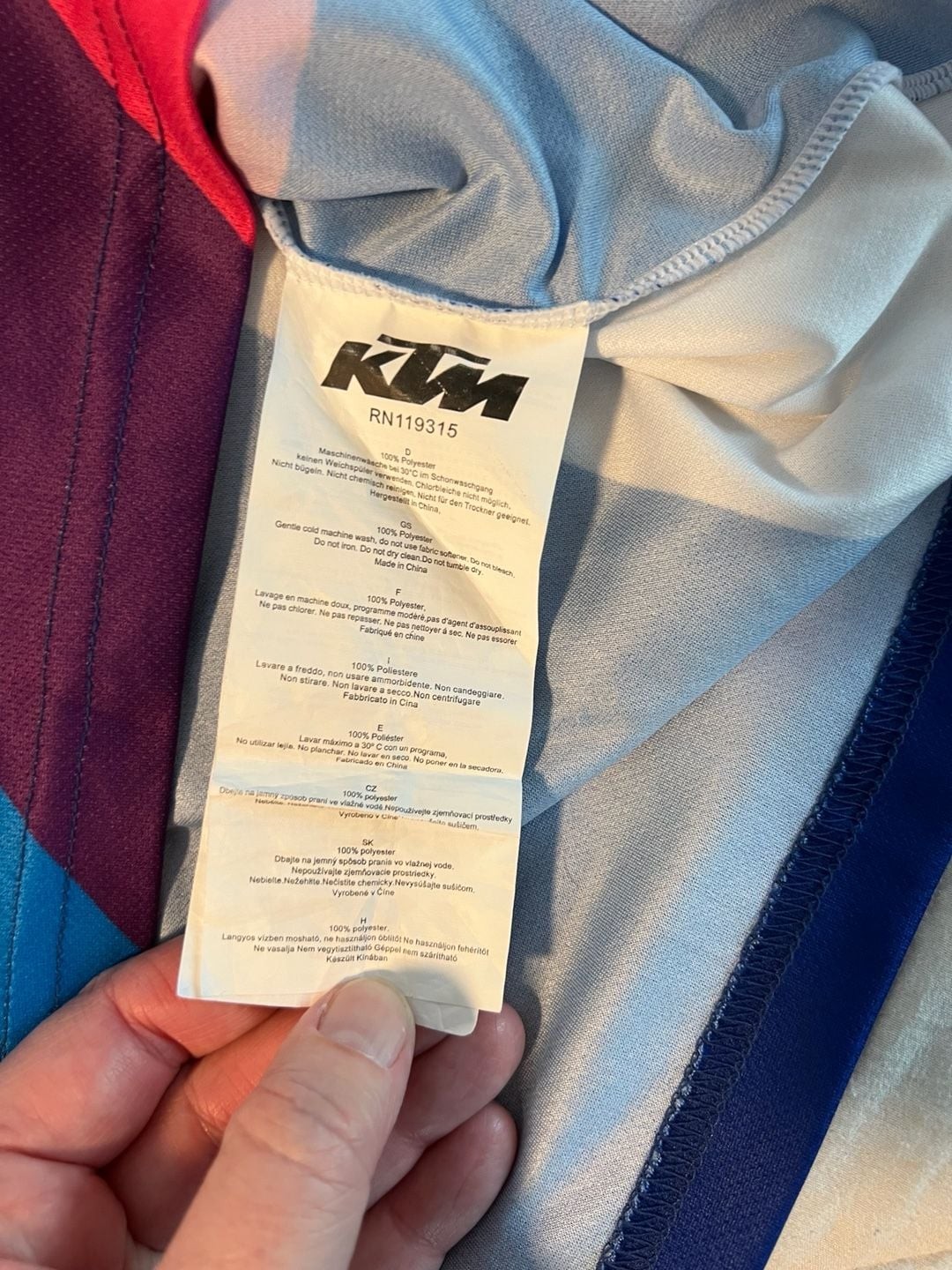 KTM Gravity-FX Motocross Riding Jersey Multi-Color XXL