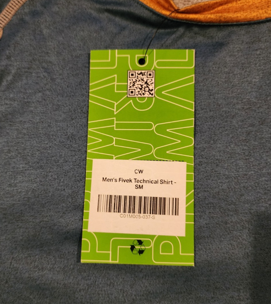 NWT Primal Fivek Technical Shirt Country Walkers T-Shirt Men’s Size Small