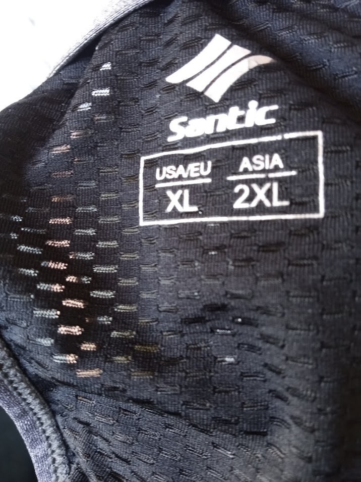 Ladies Santic cycling racerback tank size XL