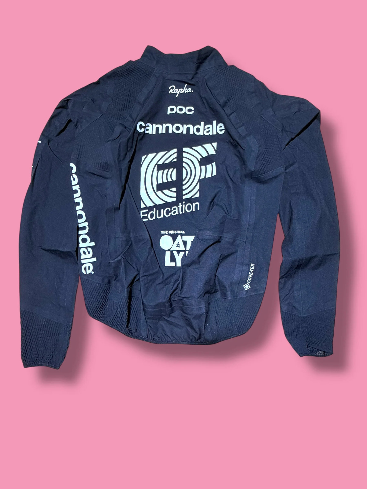 Womens Pro Team Lightweight Goretex Rain Jacket |Rapha |EF Education First|Cycli