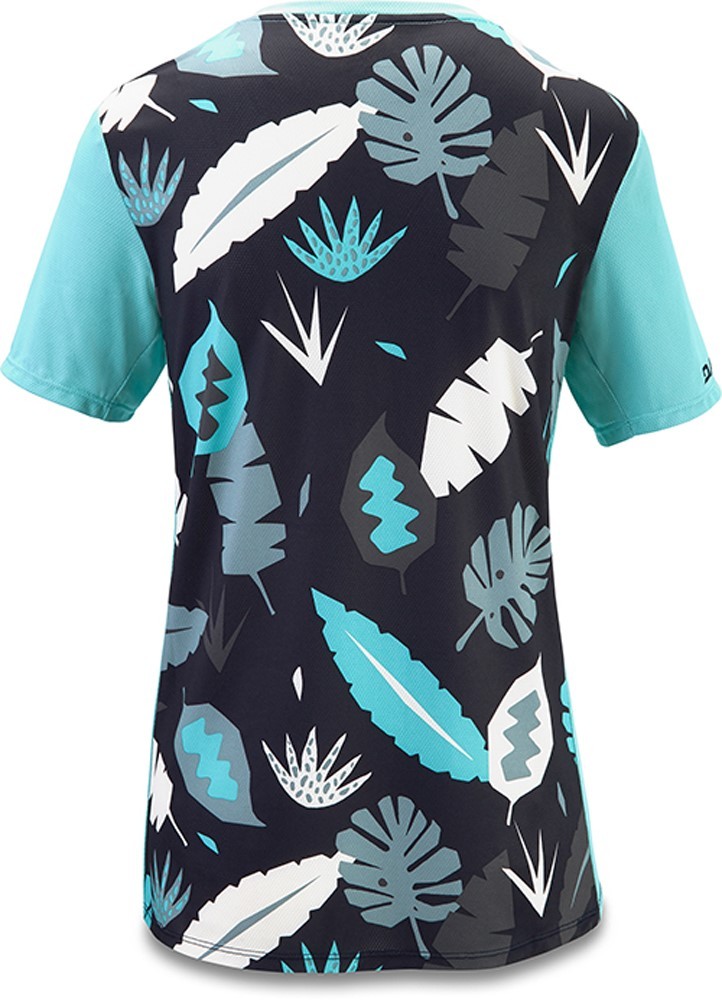 Dakine Women’s Cadence S/S Cycling Bike Jersey Shirt Medium Abstract Palm New