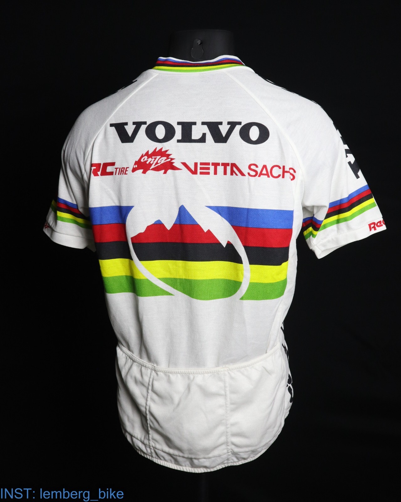 Volvo Cannondale Factory Racing World Champion Rainbow Jersey (M) #0022