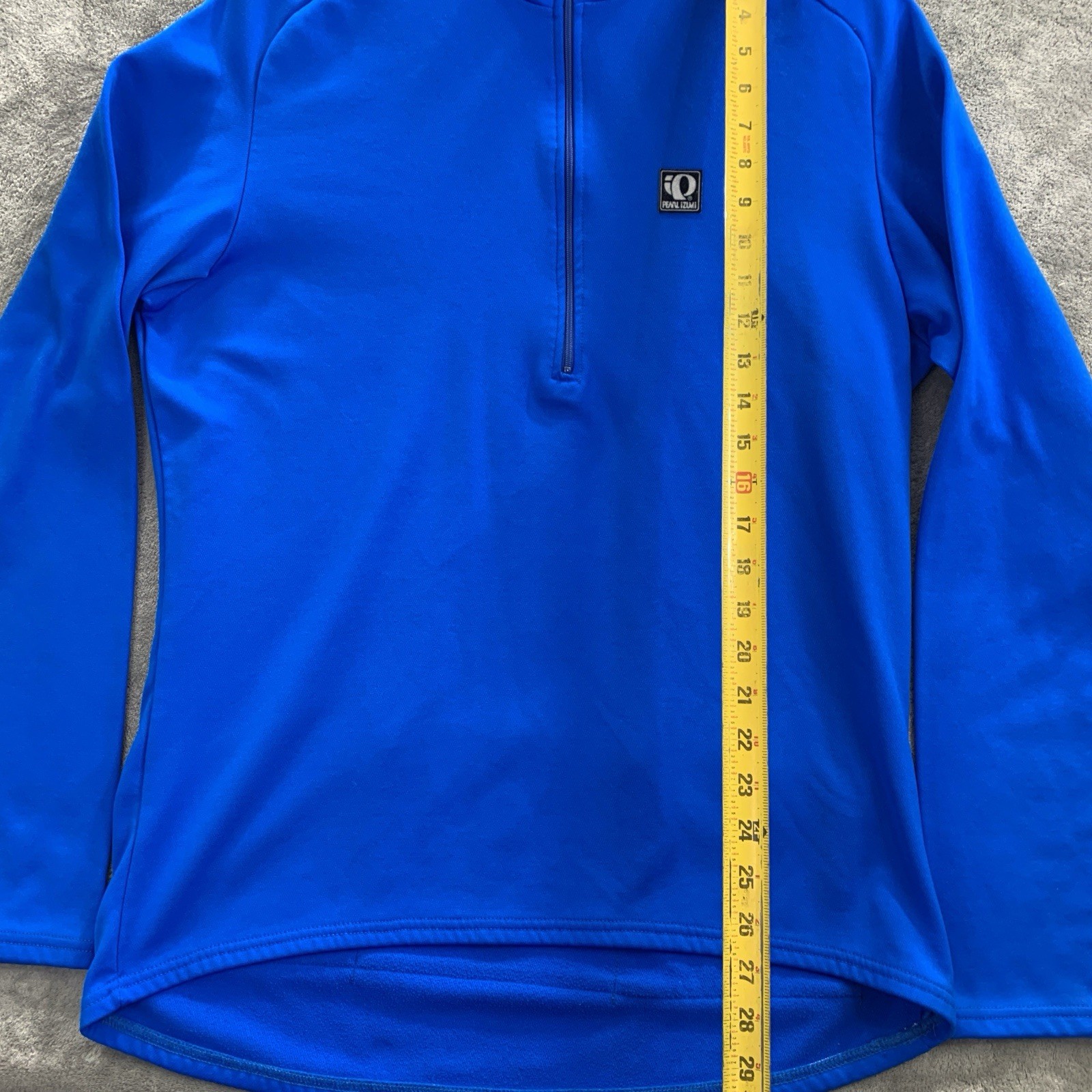 Pearl Izumi Jersey Mens XXL Blue Cycling Long Sleeve 1/4 Zip Bike Technical Wear