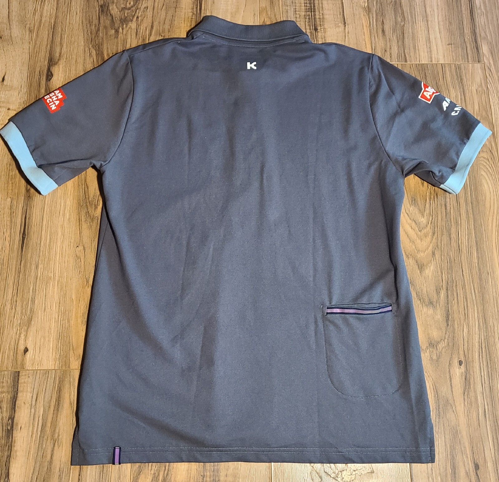 Team Katusha Alpecin Cycling Men’s Short Sleeve Casual Shirt Sz M ~Gray~