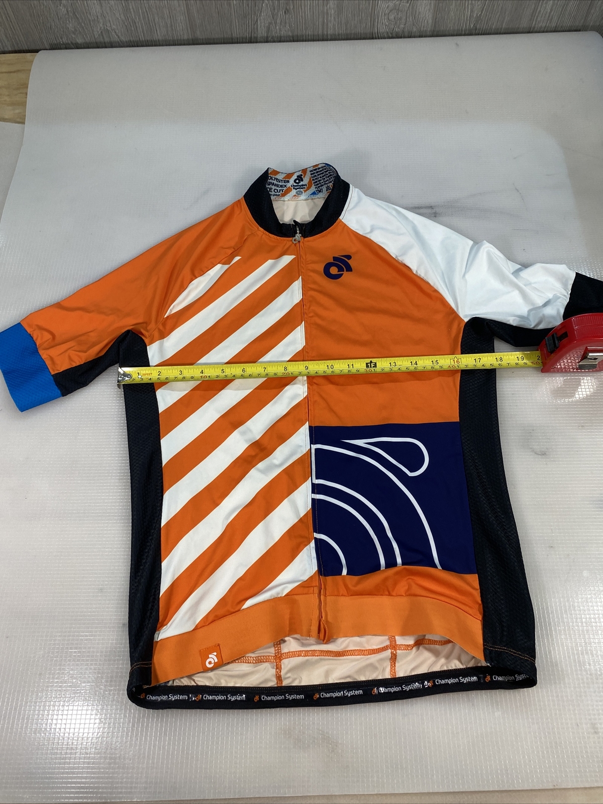 Champion System mens race cut cycling jersey XLarge XL (8284-9)