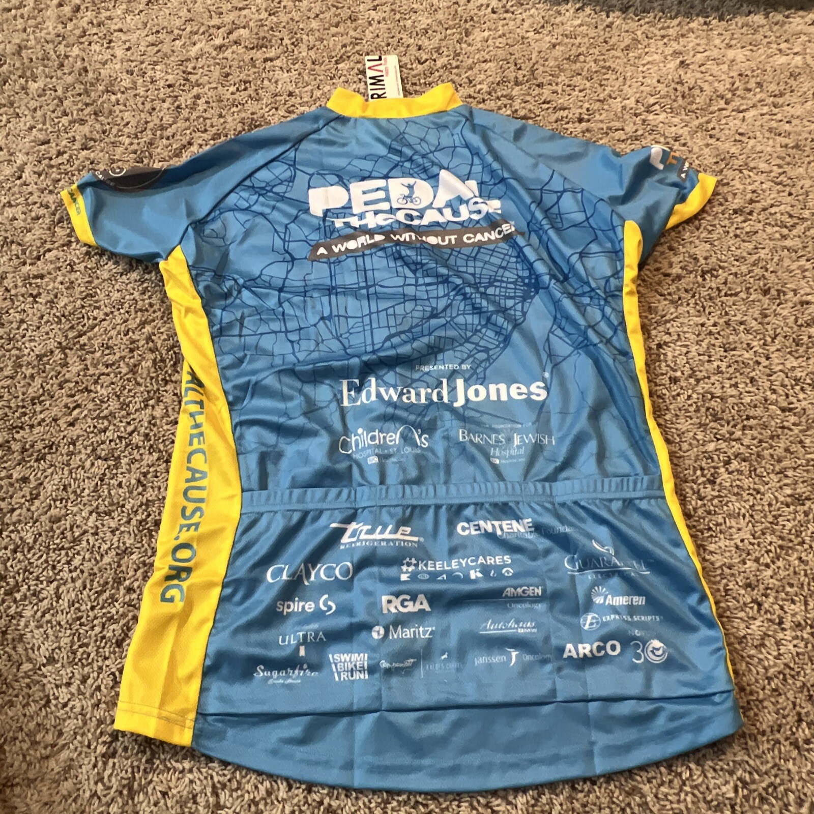 Primal Pedal The Cause 2021 Classic Sport Cut Raglan Women’s Cycling Jersey XL