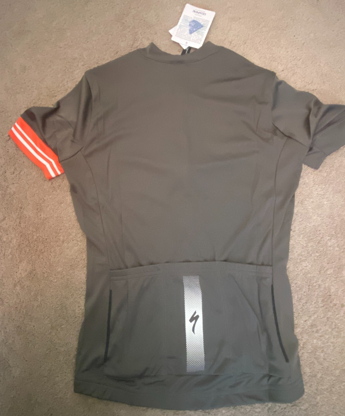 New Specialized Rbx Sport Logo Bike Cycling Jersey Womens Medium Military Green