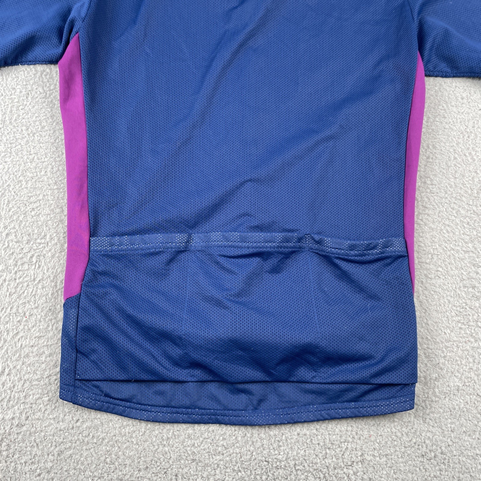 Pearl Izumi Aloft Technical Wear Cycling Shirt Medium Made In The USA Navy Blue