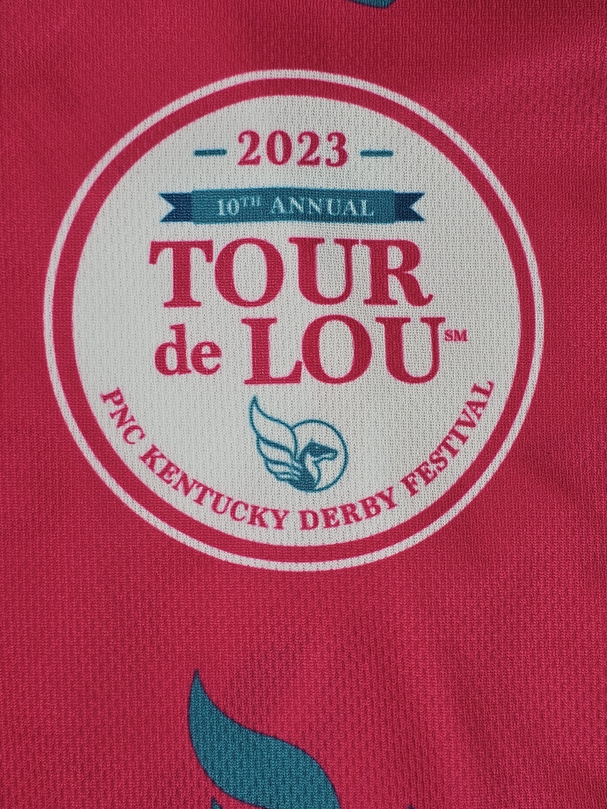 Peak 1 Sports Cycling Jersey Unisex 2XL (48″ Chest) Tour de Lou Kentucky Derby